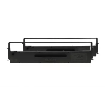 Epson SIDM melnā lentes kārtridžs LQ-350/300+/300+II, dubultpaka (C13S015646)