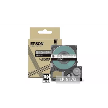 Lentīšu kasetne Epson LK-5TWJ Caurspīdīga Balta Termopārnese 1.8 cm