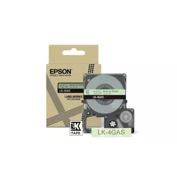 Lentes kārtridžs Epson LK-4GAS Pelēkā-Gaiši Zaļā Termopārnese 1,2 cm