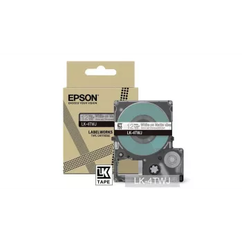 Lentīte Epson LK-4TWJ Melna Caurspīdīga Termopārnese 1,2 cm