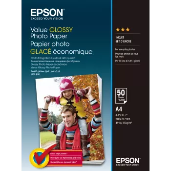Epson Value Glossy Fotopapīrs A4 - 20 loksnes
