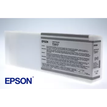 Epson T591700 viena kārtridžs Light Black, pigmenta tinte, 700 ml, 1 gab.