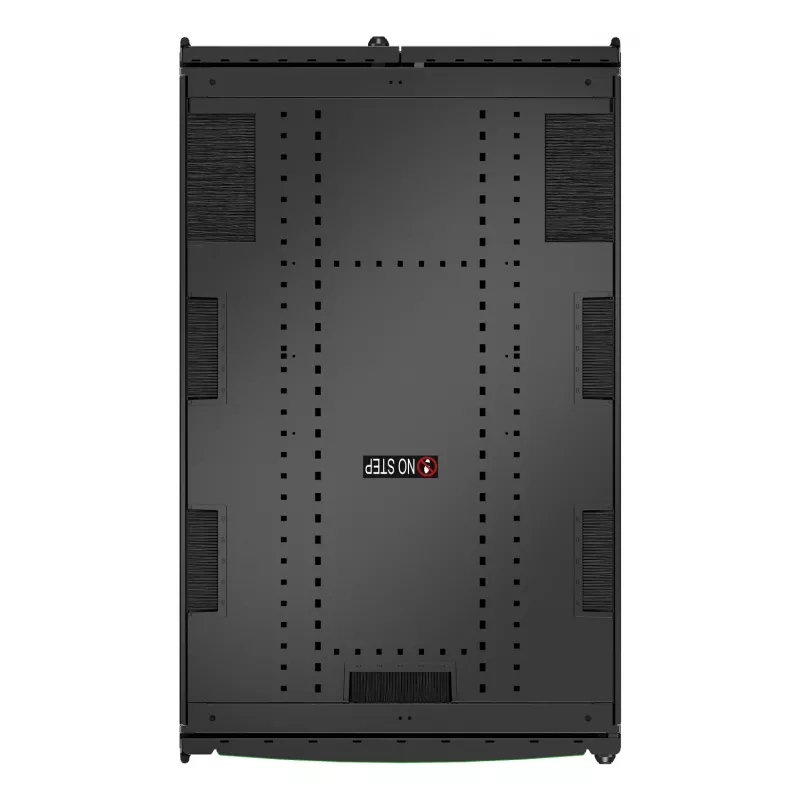 APC NetShelter SX Server Rack Gen 2, 48U, 2258H x 750W x 1200D mm, ar sāniem, melns