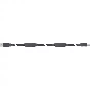 InLine USB 2.0 aktīvais kabelis, USB-A vīriešu uz USB-B vīriešu, 25m