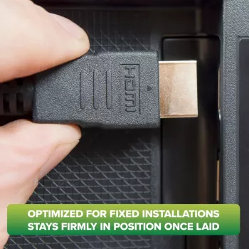 InLine HDMI kabelis, HDMI High Speed ar Ethernet, vīriešu/vīriešu, melns, 3m