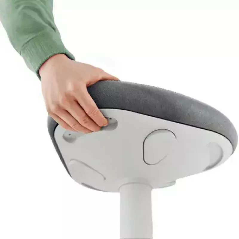 Biroja krēsls Leitz 65450085 Pildīts sēdeklis Pelēks Plastmasas rāmis
