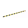 Durable S10 Plastmasas plakanā lente 1000mm Melna Dzeltena 40mm