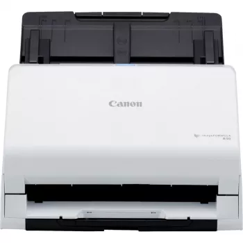 Canon imageFORMULA R30 bezvadītāja galddatora dokumentu skeneris, 216 x 356 mm, 600 x 600 DPI, ADF + lokšņu padeves skeneris, balts, CIS, RGB LED