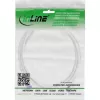 InLine 74925W Tīkla kabelis Balts 25 m Cat6a S/FTP RJ-45 Zelts