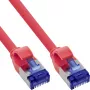 InLine 74955R tīkla kabelis Sarkans 0.5 m Cat6a S/FTP (S-STP)