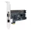 Paplašinājuma karte ASUS IPMI EXPANSION CARD-SI PCIe ar RJ-45 un VGA, Melna/Sudraba