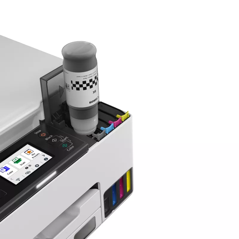 Daudzfunkciju tintes printeris Canon MAXIFY GX1050 — A4, krāsains, 600 x 1200 DPI, Wi‑Fi, Ethernet, duplekss