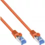 InLine 72602O tīkla kabelis 2 m Cat6a S/FTP (S-STP) oranžs