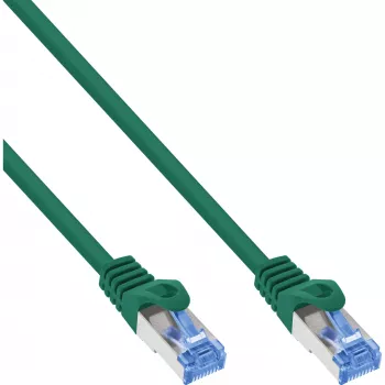 InLine 72600G tīkla kabelis zaļš 10 m Cat6a S/FTP (S-STP)