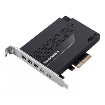 Interfeisa karte ASUS ThunderboltEX 5 — PCIe 4.0, Intel JHL9580, Mini DisplayPort, USB 2.0, 120 Gbit/s