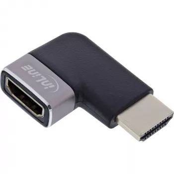 HDMI savienotāja adapteris InLine 17991D Melns Pelēks Zeltīts