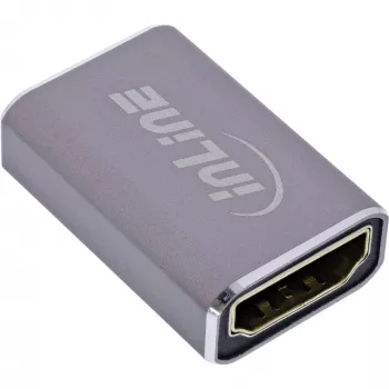 HDMI savienotājs InLine 17991A Pelēks Apzeltīts