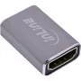 HDMI savienotājs InLine 17991A Pelēks Apzeltīts