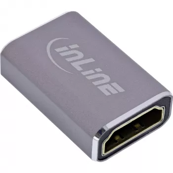 HDMI savienotājs InLine 17991A Pelēks Apzeltīts