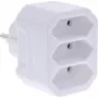 Strāvas adapteris Tips F uz Tips C InLine 16471A Balts