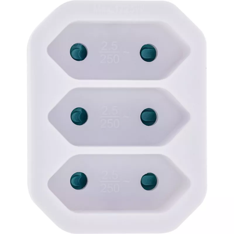 Strāvas adapteris Tips F uz Tips C InLine 16471A Balts