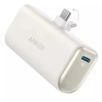 Power bank Anker A1653021, 5 mAh, Power Delivery, 2× USB-C, 18 W, 3 A, Bēšs