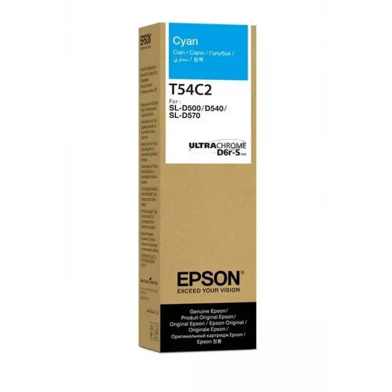 Epson T54C Cyan kārtridžs SURELAB SL-D500 foto printerim (saderīgs)