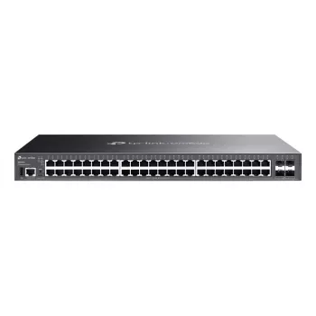 TP-Link Omada SG5452X tīkla slēdzis pārvaldāms L3 Gigabit Ethernet (10/100/1000) Melns