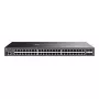 TP-Link Omada SG5452X tīkla slēdzis pārvaldāms L3 Gigabit Ethernet (10/100/1000) Melns
