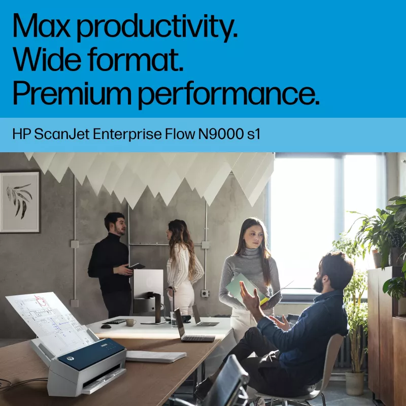 HP ScanJet Enterprise Flow 9000 s1 lokšņu skeneris 600 x 600 DPI