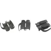 InLine Crimp savienotājs Cat.6A RJ45 ekranēts, 3-daļīgs, melns, 100 iepakojumā