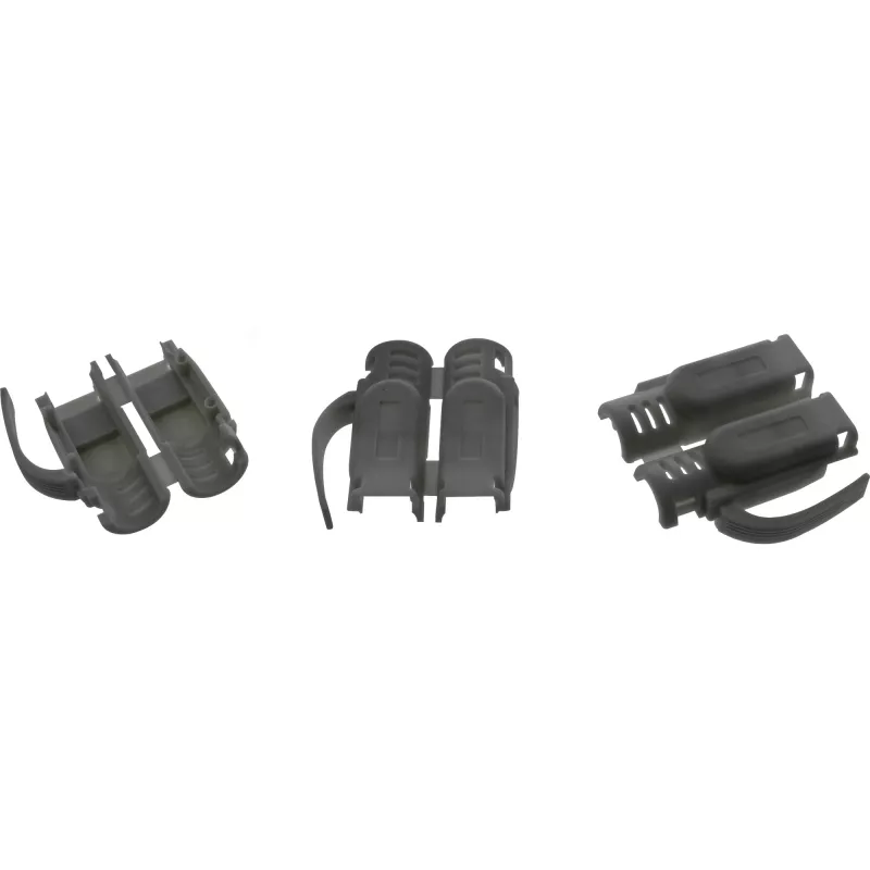 InLine Crimp savienotājs Cat.6A RJ45 ekranēts, 3-daļīgs, melns, 100 iepakojumā