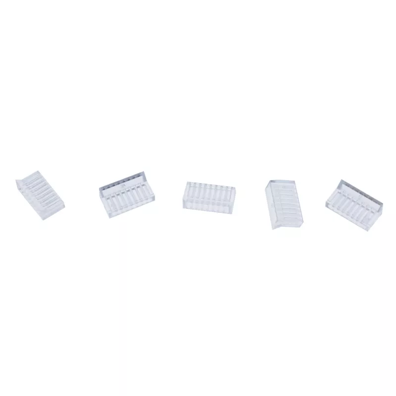 InLine Crimp savienotājs Cat.6A RJ45 ekranēts, 3-daļīgs, melns, 100 iepakojumā