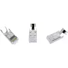 InLine Crimp savienotājs Cat.6A RJ45 ekranēts, 3-daļīgs, pelēks, 100 gab.