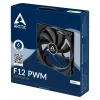 ARCTIC F12 PWM korpusa ventilators, 120 mm, melns, 5 gab. (ACFAN00145A)
