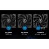 ARCTIC F12 PWM korpusa ventilators, 120 mm, melns, 5 gab. (ACFAN00145A)