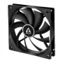 Ventilators ARCTIC Freezer F12 PWM 120 mm 230-1350 RPM 0.3 sone Melns