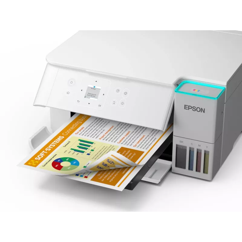 Epson EcoTank ET-2956 Daudzfunkciju printeris A4, 4800x1200 DPI, 33 lpp/min, Wi-Fi
