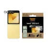 PanzerGlass PicturePerfect kameras lēcu aizsargs Samsung Galaxy Z Flip7 FE — rūdīts stikls, silikons, caurspīdīgs, 1 gab.