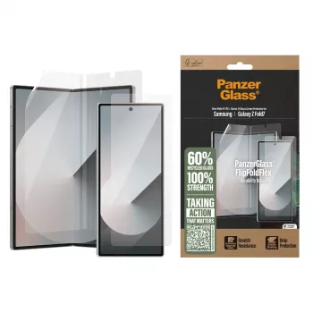PanzerGlass Aizsargplēve Samsung Galaxy Z Fold7, Triecienizturīga, Skrāpējumizturīga