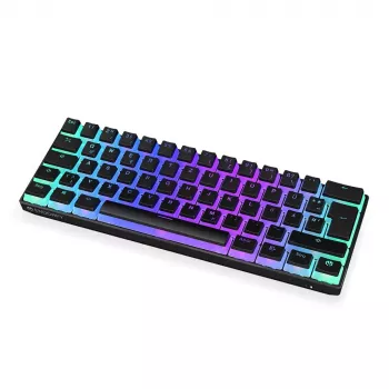 Spēļu tastatūra ENDORFY Thock Compact RF bezvadu USB QWERTZ 61 taustiņi RGB LED