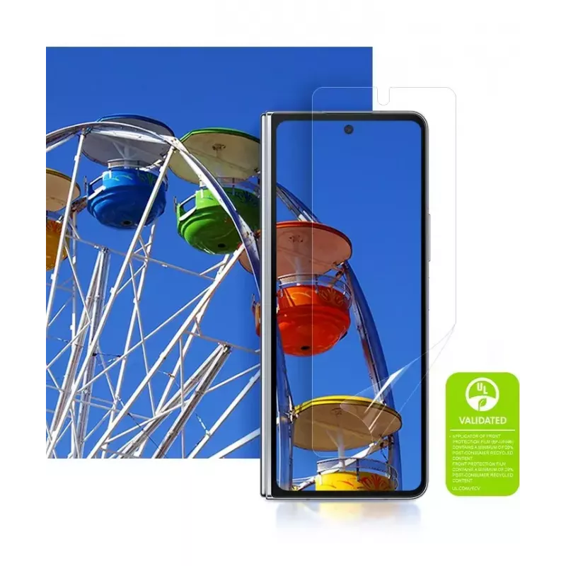 Samsung EF-UF946CTEGWW caurspīdīgs ekrāna aizsargs Galaxy Z Fold5 7,6 inch vāka ekrānam