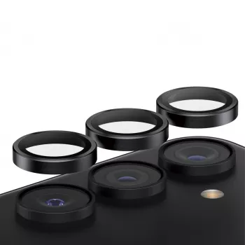 PanzerGlass Hoops kameras lēcu aizsargs Samsung Galaxy S24 Plus melns