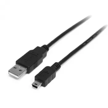 StarTech.com 1 m Mini USB 2.0 kabelis - A uz Mini B - vīriešu/vīriešu