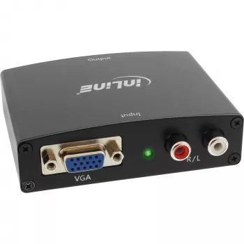InLine 65004 Pārveidotājs VGA + Audio uz HDMI