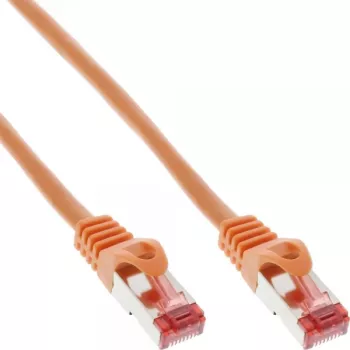 InLine Patch Kabelis S/FTP PiMF Cat.6 250MHz PVC varš oranžs 0.25m