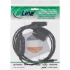 InLine USB 2.0 uz 2x Seriālo adaptera kabelis USB A tipa uz 2x 9-pin Sub-D vīriešu 1.5m