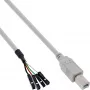 InLine USB 2.0 kabelis iekšējais USB B vīriešu / header savienotājs, 0,40 m