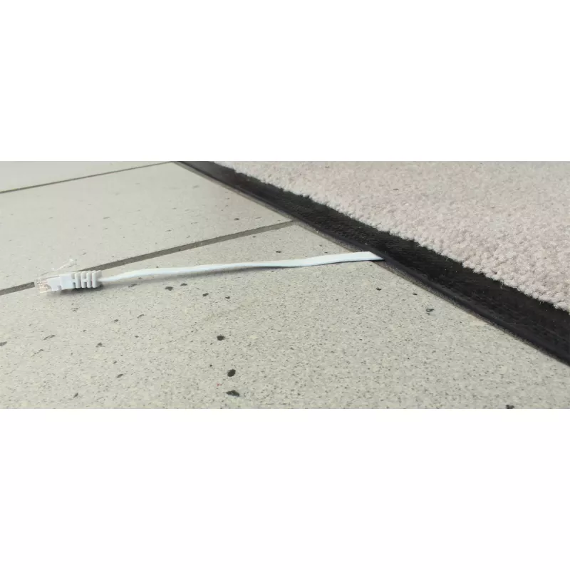 InLine Flat Ultraslim Patch kabelis U/UTP Cat.6 Gigabit gatavs zaļš 1.5m