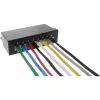 InLine Flat Ultraslim Patch kabelis U/UTP Cat.6 Gigabit gatavs zaļš 1.5m